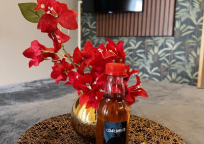 Complimentary rum punch and chocolates for every check-in.