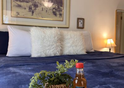 Complimentary rum punch and chocolates for every check-in.