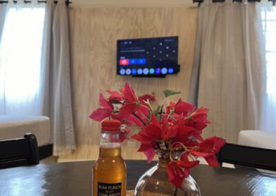 Complimentary rum punch and chocolates for every check-in.